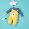 Real Cartoon Lion Yellow Jumpsuit For 22'' Reborn Baby Doll Boy