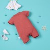 Real Bear Cartoon Red Jumpsuit For 22'' Reborn Baby Doll Boy/Girl