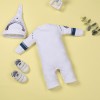White Astronaut Comfort Jumpsuit For 22'' Reborn Baby Doll Girl