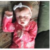 17Inch Victoria Truly Sleeping Reborn Baby Doll Girl , Birthday Present Gift