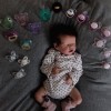 17 Inch Sweet Sleeping Dreams Reborn Carolyn Truly Baby Doll , Handmade Realistic Baby Doll For Girls