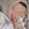 17 Inch Meisha Truly Baby Girl Doll，Sweet Sleep Reborn Doll