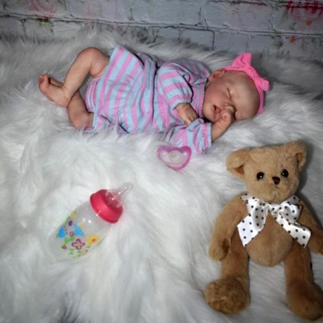 17 Inch Cute Preemies Camille Reborn Baby Doll Girl