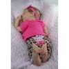 17 Inch Real Lifelike Giovanna Reborn Baby Doll Girl, Handmade Baby Doll Toy For Ages 3+ (M) (A)