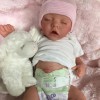 17 Inch Real Lifelike Hope Reborn Baby Doll Girl,Soft Vinyl Silicone Lifelike Kids Gifts