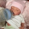 17 Inch Real Lifelike Hope Reborn Baby Doll Girl,Soft Vinyl Silicone Lifelike Kids Gifts