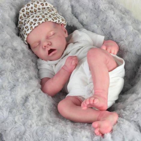 17 Inch Cute Nalani Reborn Baby Sleeping Doll Girl