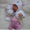 17 Inch Softtouch Real Lifelike Paris Reborn Baby Doll Girl，Handmade Realistic Baby Doll For Girls