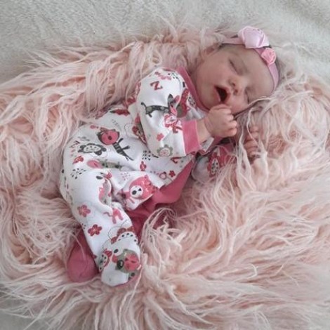 Sweet Dreams，17 Inch Softtouch Real Lifelike Gabriela Reborn Baby Doll Girl