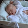 17 Inch Real Lifelike Cute Sonny  Reborn Baby Doll Boy， Handmade Baby Doll Toy For Ages 3+ (M) (A)