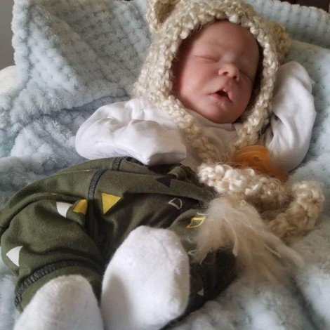 17.5Inch Little Cute Sim Truly Reborn Baby Doll