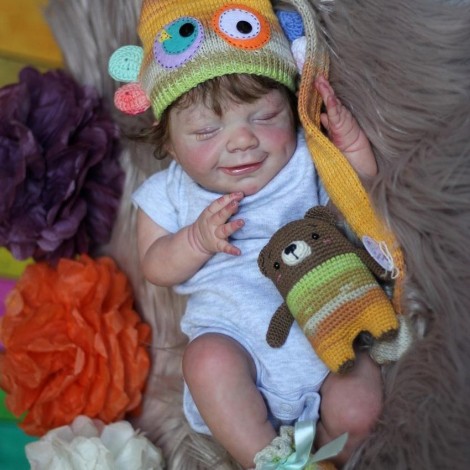 Realistic 20'' Little Lovely Ryker   Reborn Baby Doll Boy - So Truly Lifelike Baby