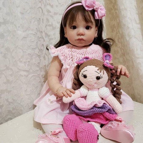 Realistic 22'' Happy Life Sweetie Amara Reborn Baby Doll Girl