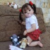 Lifelike 22'' Little Cute Aurora Reborn Baby Doll Girl