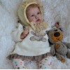 22'' Little Cute Kayla Realistic Weighted Reborn Baby Doll Girl
