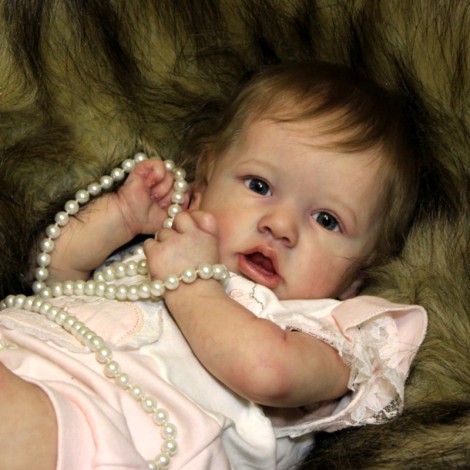 22'' Beautiful Handmade Piper Reborn Baby Doll Girl Realistic Toys Gift Lover