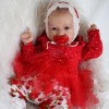 22 Inch Little Cute Handmade Baby Lillian Reborn Baby Girl, Best Doll Gift For Kids