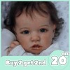 [2rd 20% OFF] 12'' Realistic Sweet Cute Reborn Baby Girl Doll Kinley