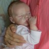 [Special Discount] 17“Named Macy Sleeping Reborn Baby Doll With Coos And 