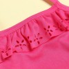 Summer Pink Cute Lace Bodysuit For 22'' Reborn Baby Doll Girl