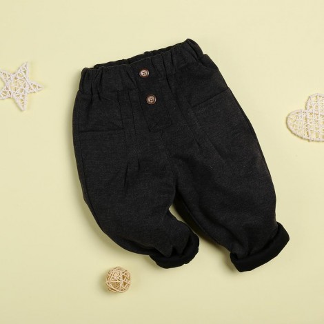 Comfortable Casual Gray Pants For 22'' Reborn Baby Doll Boy/Girl