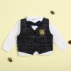 Gentleman Bow Tie Top For 22'' Reborn Baby Doll Boy