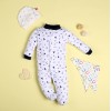 Casual White Letter Jumpsuit For 22'' Reborn Baby Doll Boy