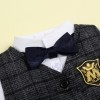 Gentleman Bow Tie Top For 22'' Reborn Baby Doll Boy