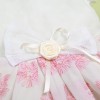 Cute Flower Pink Lace Dress For 22'' Reborn Baby Doll Girl