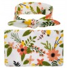 Adorable Baby Swaddle Blanket And Headband Set