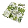 Adorable Baby Swaddle Blanket And Headband Set