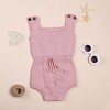 Summer Knitted Jumpsuit Like A Swimsuit For 22'' Reborn Baby Doll Girl