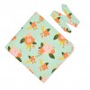 Adorable Baby Swaddle Blanket And Headband Set