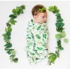 Adorable Baby Swaddle Blanket And Headband Set