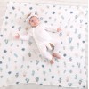 Adorable Baby Swaddle Blanket And Headband Set