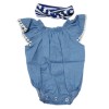 Reborn Dolls Baby Clothes Blue Outfits For 20