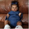 22Inch Peggy Handmade Realistic  Reborn Baby Doll Girl,