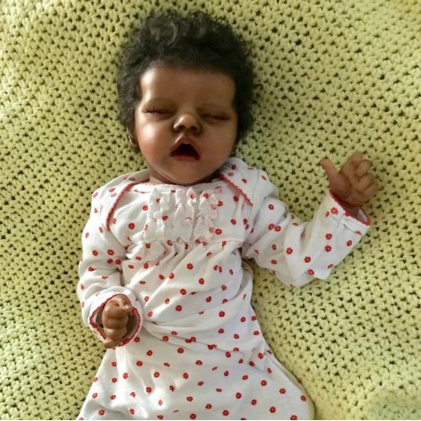 17 Inch Lifelike Cute Javkie Reborn Baby Doll Girl