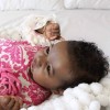 22'' Little Elliot Reborn Baby Doll Girl,Handmade Realistic Baby Doll For Children