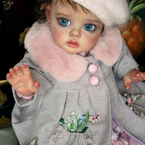 12 '' Little Cute Francis Reborn Elf Baby Doll Girl