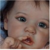 22'' Reborn Baby Doll Girl Melody, Real Life Dolls Toy With Coos And 