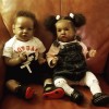 22Inch Twin Sister Irma And Barbara Handmade Reborn Baby Doll Girl