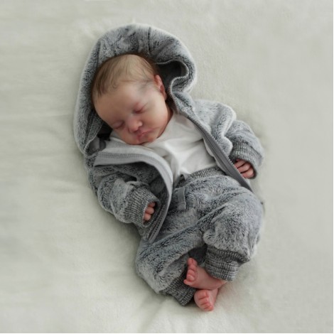 [Special Price] 20'' Little Sike Reborn Baby Doll Girl, Lifelike Soft Vinyl Doll