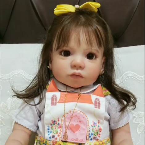 Lifelike 22'' Little Cute Garcia Reborn Baby Doll Girl