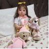 Lifelike 22'' Little Cute Garcia Reborn Baby Doll Girl