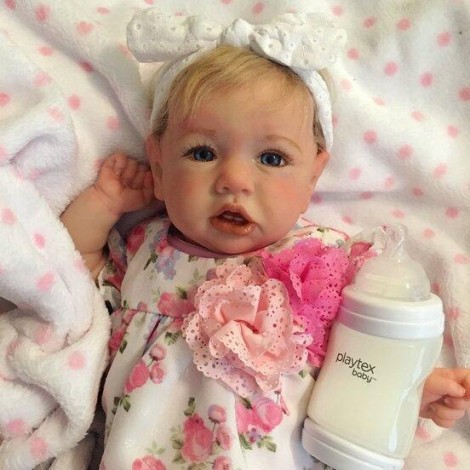 Realistic 22'' Nohren Reborn Baby Doll Girl Toy With Coos And 